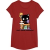 image:imageChococat Cozy Coffee Cafe TShirtCranberry Red