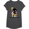 image:imageChococat Cozy Coffee Cafe TShirtDark Heather Grey