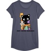 image:imageChococat Cozy Coffee Cafe TShirtHeather Blue