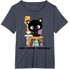 image:imageChococat Cozy Coffee Cafe TShirtHeather Blue
