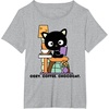 image:imageChococat Cozy Coffee Cafe TShirtHeather Grey