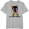 image:imageChococat Cozy Coffee Cafe TShirtHeather Grey
