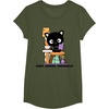 image:imageChococat Cozy Coffee Cafe TShirtOlive Green