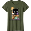 image:imageChococat Cozy Coffee Cafe TShirtOlive Green