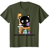 image:imageChococat Cozy Coffee Cafe TShirtOlive Green