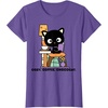 image:imageChococat Cozy Coffee Cafe TShirtPurple Heather