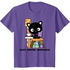 image:imageChococat Cozy Coffee Cafe TShirtPurple Heather