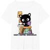 image:imageChococat Cozy Coffee Cafe TShirtWhite