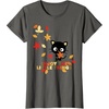 image:imageChococat Enjoy The Little Things Fall Leaves TShirtAsphalt Grey