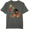 image:imageChococat Enjoy The Little Things Fall Leaves TShirtAsphalt Grey
