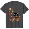image:imageChococat Enjoy The Little Things Fall Leaves TShirtDark Heather Grey