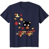 image:imageChococat Enjoy The Little Things Fall Leaves TShirtNavy Blue