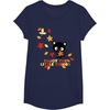 image:imageChococat Enjoy The Little Things Fall Leaves TShirtNavy Blue