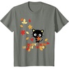 image:imageChococat Enjoy The Little Things Fall Leaves TShirtOlive Heather