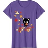 image:imageChococat Enjoy The Little Things Fall Leaves TShirtPurple Heather
