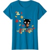 image:imageChococat Enjoy The Little Things Fall Leaves TShirtSapphire Blue