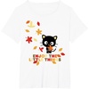 image:imageChococat Enjoy The Little Things Fall Leaves TShirtWhite