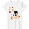image:imageChococat Enjoy The Little Things Fall Leaves TShirtWhite