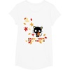 image:imageChococat Enjoy The Little Things Fall Leaves TShirtWhite
