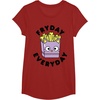 image:imageChococat French Fries Fryday Friday Everyday TShirtCranberry Red