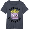 image:imageChococat French Fries Fryday Friday Everyday TShirtHeather Blue