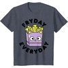 image:imageChococat French Fries Fryday Friday Everyday TShirtHeather Blue