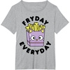 image:imageChococat French Fries Fryday Friday Everyday TShirtHeather Grey
