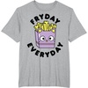 image:imageChococat French Fries Fryday Friday Everyday TShirtHeather Grey