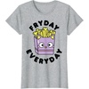 image:imageChococat French Fries Fryday Friday Everyday TShirtHeather Grey