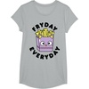 image:imageChococat French Fries Fryday Friday Everyday TShirtHeather Grey