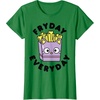image:imageChococat French Fries Fryday Friday Everyday TShirtKelly Green