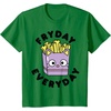 image:imageChococat French Fries Fryday Friday Everyday TShirtKelly Green