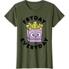 image:imageChococat French Fries Fryday Friday Everyday TShirtOlive Green