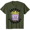 image:imageChococat French Fries Fryday Friday Everyday TShirtOlive Green