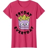 image:imageChococat French Fries Fryday Friday Everyday TShirtRed Heather