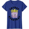 image:imageChococat French Fries Fryday Friday Everyday TShirtRoyal Blue