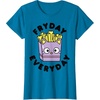 image:imageChococat French Fries Fryday Friday Everyday TShirtSapphire Blue