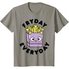 image:imageChococat French Fries Fryday Friday Everyday TShirtSlate Grey