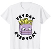 image:imageChococat French Fries Fryday Friday Everyday TShirtWhite