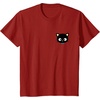image:imageChococat Front and Back Logo Tee Shirt TShirtCranberry Red
