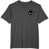 image:imageChococat Front and Back Logo Tee Shirt TShirtDark Heather Grey