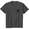 image:imageChococat Front and Back Logo Tee Shirt TShirtDark Heather Grey