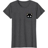 image:imageChococat Front and Back Logo Tee Shirt TShirtDark Heather Grey