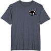image:imageChococat Front and Back Logo Tee Shirt TShirtHeather Blue
