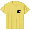 image:imageChococat Front and Back Logo Tee Shirt TShirtLemon Yellow