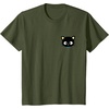 image:imageChococat Front and Back Logo Tee Shirt TShirtOlive Green