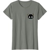 image:imageChococat Front and Back Logo Tee Shirt TShirtOlive Heather