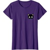 image:imageChococat Front and Back Logo Tee Shirt TShirtPurple