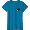 image:imageChococat Front and Back Logo Tee Shirt TShirtSapphire Blue