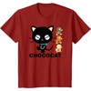 image:imageChococat Logo and Duckies Tee TShirtCranberry Red